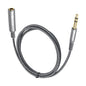 Devinal 1/4 inch Headphone Extension Cable, 6.35mm TRS Male to Female Stereo Cord, Quarter Inch Guitar Cable Extender, 6ft (2 Meters)