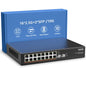 YuanLey 8-Port 10G Ethernet Switch, 8 x 10Gbps RJ45 Ports, Support 10G/5G/2.5G/1G/100Mbps Speed Auto-Negotiation, 160Gbps Switching Capacity, Unmanaged Switch Rackmountable, Plug and Play