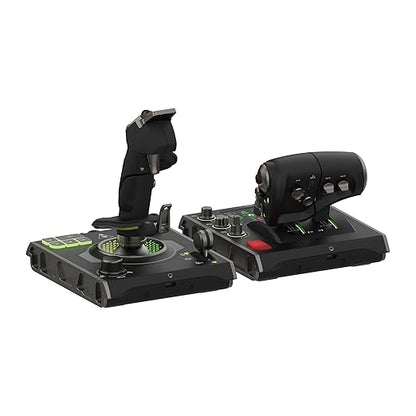 Turtle Beach VelocityOne Flightdeck Universal HOTAS Simulation System Joystick & Throttle for Air & Space Combat Simulation For Windows 10 & 11 PCs – Touch Display & Buttons, 139 Programmable Controls