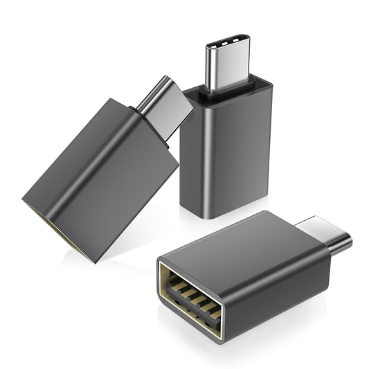 Basesailor USB C to USB Adapter 3Pack,USBC Male to USB 3.2 Female Converter