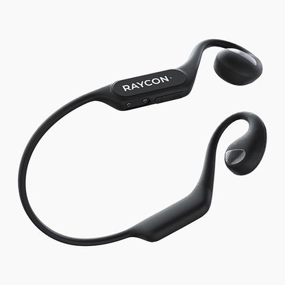 Raycon Open Headphones – Lightweight Wireless Over-Ear Design with Immersive Sound Quality, Long Battery Life, and Comfortable Fit for All-Day Wear - (Black)