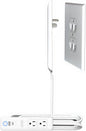 Smart Sleek Socket: Universal Outlet Concealer with Wi-Fi Smart Power Strip