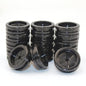 1 Inch Rubber Grommets for Wiring, 1 Inch Drill Hole 7/8 Inch ID, Firewall Grommets Automotive Cable Cords Hoses Protection, Double-Sided Rubber Plugs for Round Holes, 18 Pcs, 22x25 mm