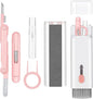 7-in-1 Electronic Cleaner Kit,Keyboard Cleaner,Laptop Cleaner Kit for Monitor, Cell Phone, Headset, Lego, Laptop Camera Lens (Pink)