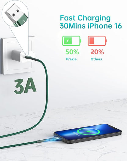 USB to USB C Cable Fast Charging 10FT USB A to USB C Charger Cord, Upgraded
