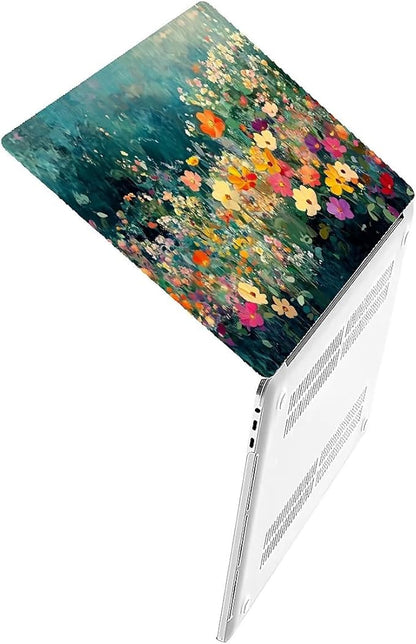 Compatible with MacBook Air 13.3 13.6 Inch Case 2022 2021 2020 2019 Plastic Hard Shell Case Cover,13.6 Air (A2681) M2 2022, Spring Flowers