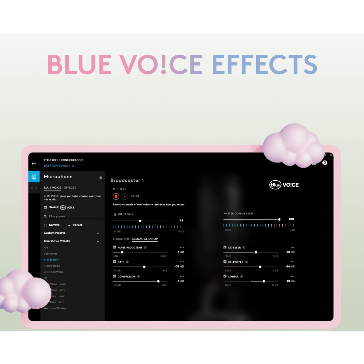 Logitech Creators Blue Yeti USB Microphone for Gaming, Streaming, Podcast, YouTube, Discord, PC, Studio Sound, Plug & Play-Dawn Pink