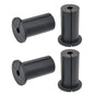 EASYEAH 2pc Black Starlink Cable Grommets 1" Silicone Wire Hole Grommet