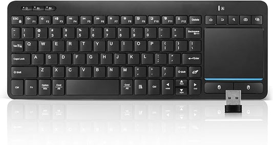 Bnnwa Multi-Device Wireless Bluetooth Keyboard with Touchpad-QWERTY