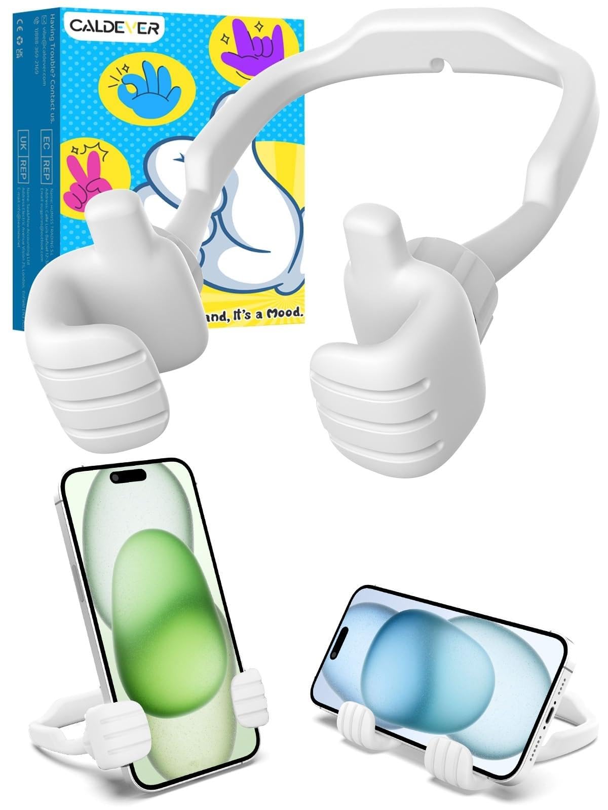 Christmas Stocking Stuffers for Men Women Thumbs Up Lazy Phone Stand
