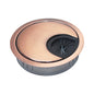 EASYEAH 2 Pcs Desk Grommet 2" / 50 mm, Zinc Alloy Desk Cord Hole Cover