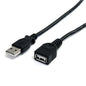 StarTech 10ft USB 2.0 Extension Cable, USB-A M/F, Black (USBEXTAA10BK)