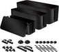Cable Organizer Box Set of Three, Power Cover Cord Holder Surge Protector for Desk (Black)