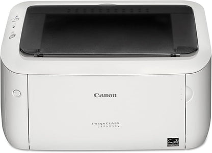 Canon imageCLASS LBP6030w - Monochrome, Wireless Compact Wireless Laser Printer, 1 Year Limited Warranty, 19 PPM, White
