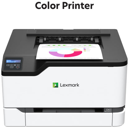 Lexmark CS331dw Color Laser Printer with Ethernet, Mobile-Friendly, Wireless Office Printer with Automatic Two-Sided Printing (3-Series)(40N9020)