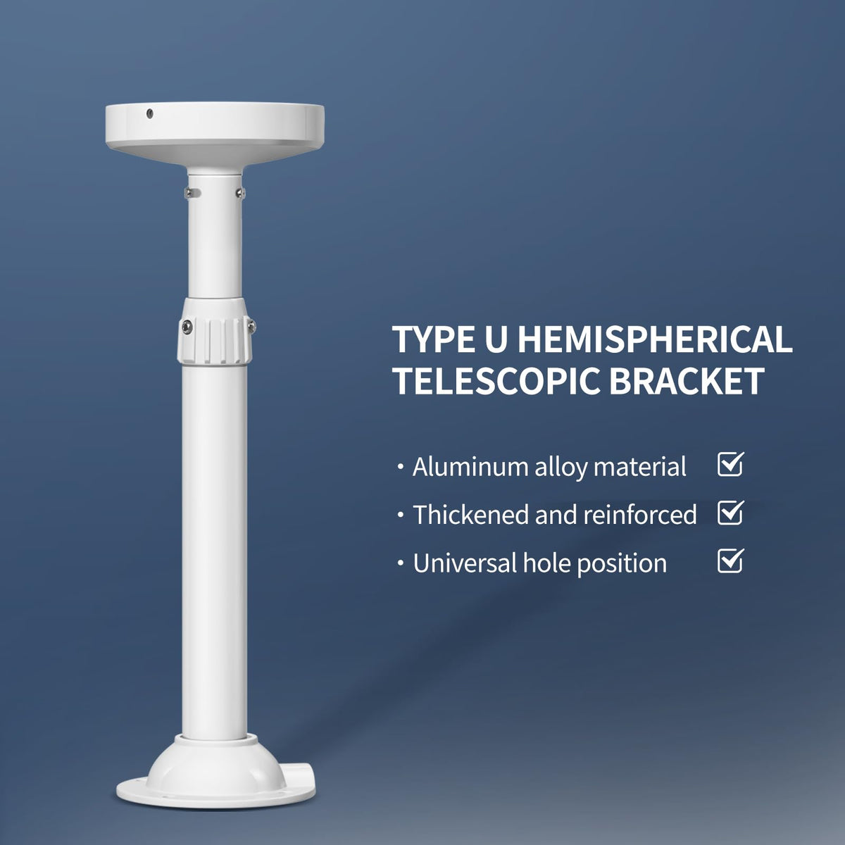 ZT-NET ZT-NET Extendable Pole Mount for Security Surveillance Cameras