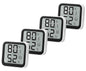 NOKLEAD Thermometer Humidity Meter Inside Mini Hygrometer Monitor Room Temperature Measuring Device with Face Icon Comfort Indicator ℃/℉ Switch for Baby Room Greenhouse Office Living Room (4)