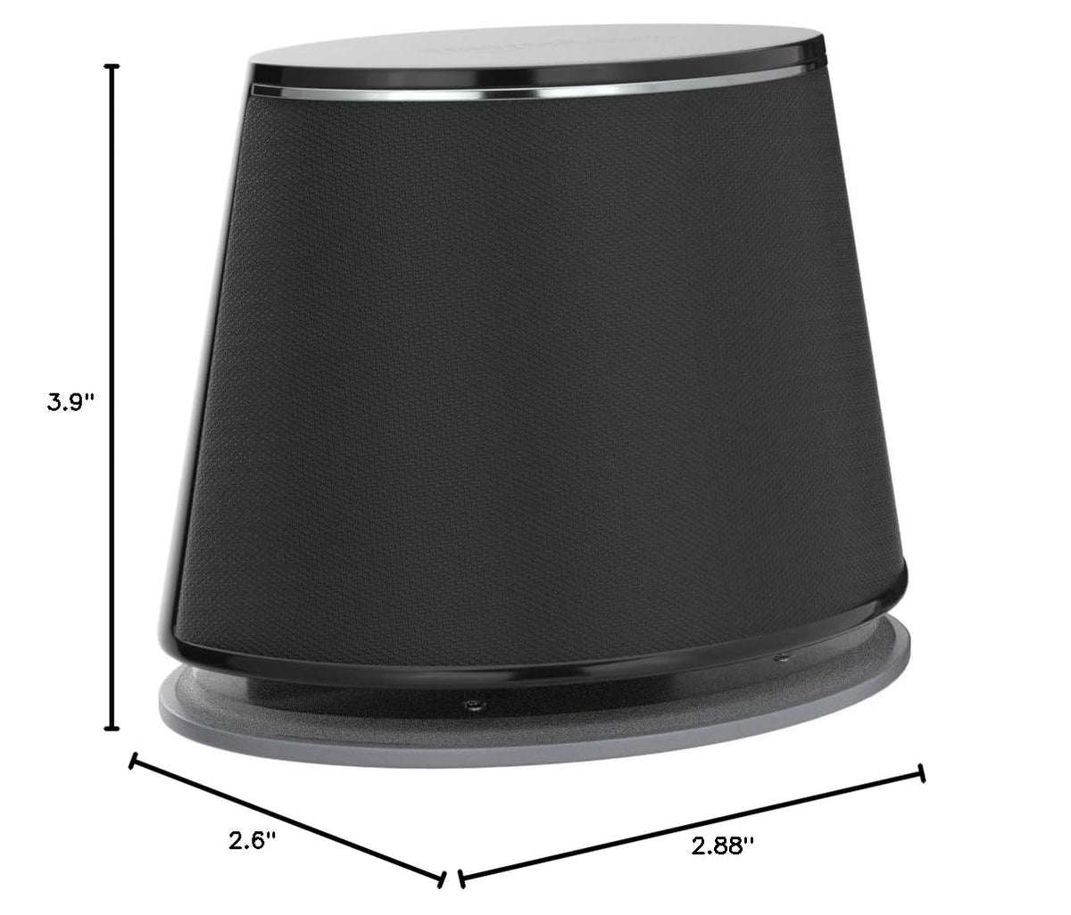 Amazon Basics Stereo 2.0 Speakers for PC or Laptop with Volume Control, 3.5mm Aux Input, USB-Powered, 1 Pair, Black