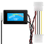 KETOTEK Digital Thermometer Temperature Meter Gauge Waterproof Sensor Probe Aquarium Car PC case Incubator Temp Meter 4 Pin Power Supply Celsius/Fahrenheit LCD Display