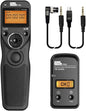 Remote Shutter Release Compatible for Nikon, Wireless Shutter Release Timer Remote Control Pixel TW-283 DC0/DC2 Compatible for Nikon D5200 D5300 D7100 D850 D800 D750 D610