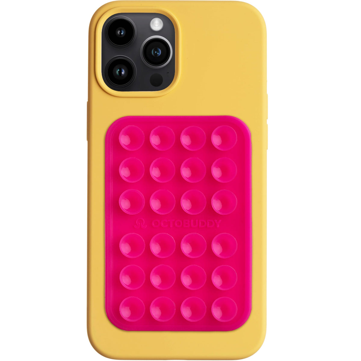 OCTOBUDDY Classic MAX - Silicone Suction Phone Case Adhesive Mount