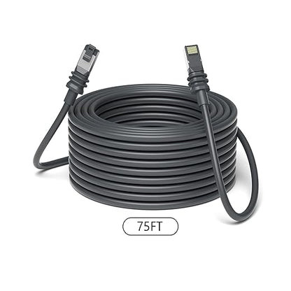 75FT Starlink Gen 3 Rectangular Satellite Cable - Waterproof Outdoor Replacement