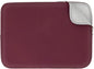 RAINYEAR Laptop Sleeve Case Compatible with 13.3 Inch Notebook Computer Tablet Chromebook 14" MacBook Pro M1 M2 M3 M4 Pro/Max Soft Cover Protective Case Zipper Carrying Bag (Red, Upgraded Version)