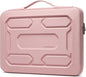DOMISO 15.6 inch Laptop Sleeve with Handle Shockproof Waterproof EVA Protective Case for 15.6" Yoga 720 IdeaPad 310 320 ThinkPad T570/Legion 5 Gen 6/HP Envy 15/15.6" Notebooks, Pink