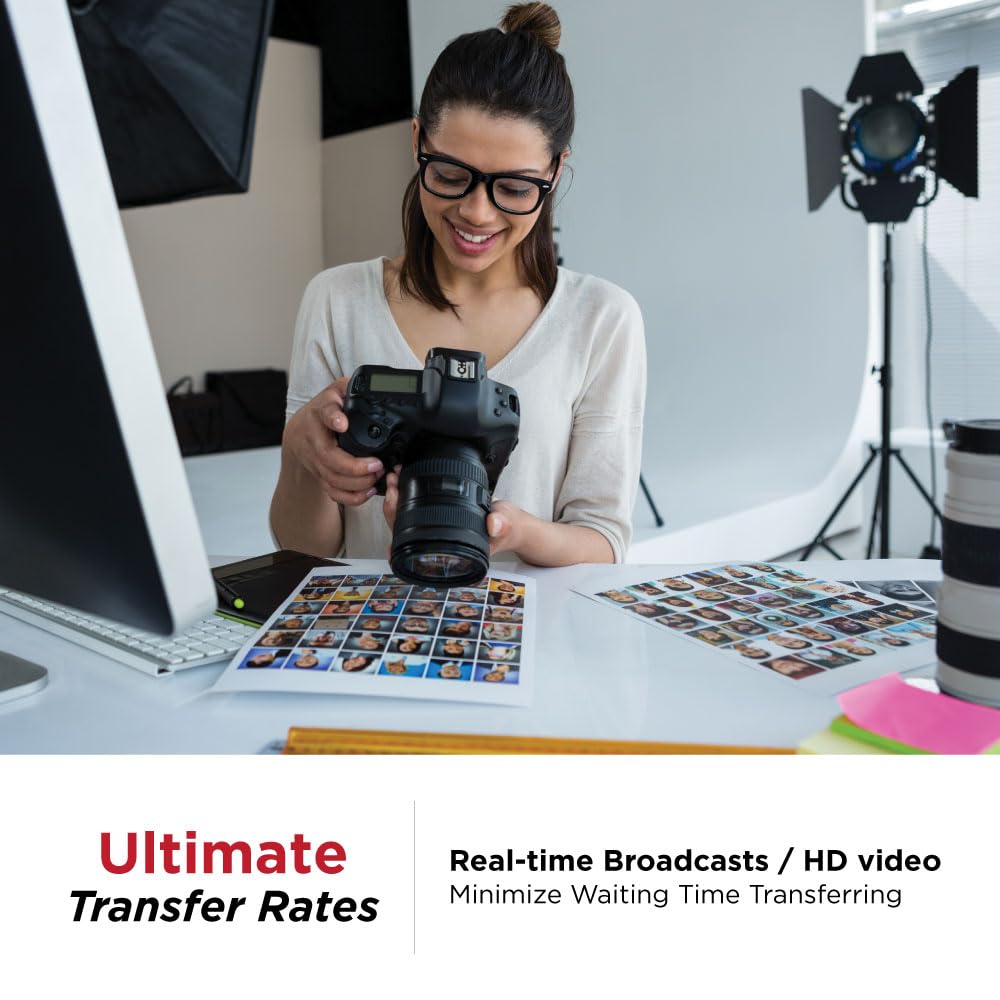 GIGASTONE 128GB SD Card 5-Pack UHS-I U1 Class 10 SDXC Memory Card Full HD Video for Digital Camera Speed up to 80MB/s, Full-Sized SD Card, with 5 mini case