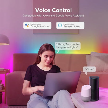 BTF-LIGHTING 2.4G WiFi DR04W SPI RGBW Controller Tuya APP/Smart Life/Google Home/Alexa Control Support SK6812RGBW SMD/FCOB WS2814 IC etc Addressable RGB+W LED Strip STA Mode