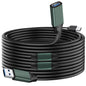 Kumiho 10Ft USB 3.0 Extension Cable Active Type A Male to A Female for PlayStation, Xbox, Keyboard, Mouse, USB Flash Drive, Printer, Camera and More