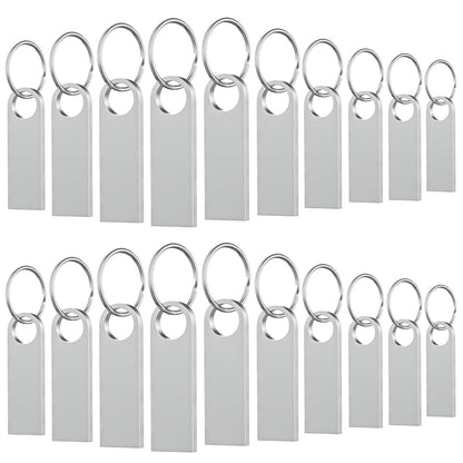 16GB USB Flash Drive 5 Pack, Wooolken Sleek Metal USB 2.0 Thumb Drive