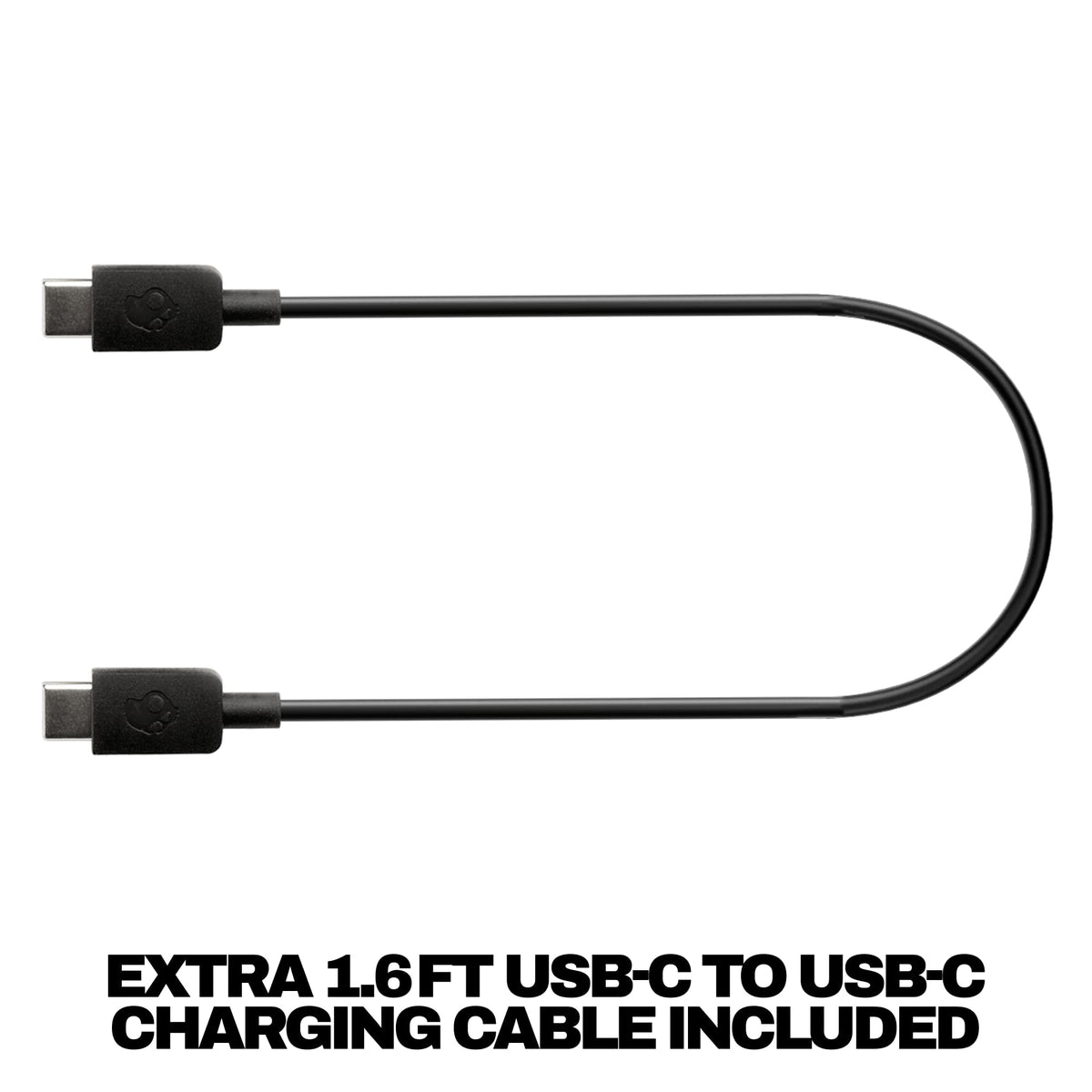 Skullcandy Crusher ANC 2 Wireless Over-Ear Bluetooth Headphones with Extra USB-C Charging Cable, Multi-Sensory Bass, Active Noise Cancelling, 60 Hours Battery, Microphone iPhone Android - True Black