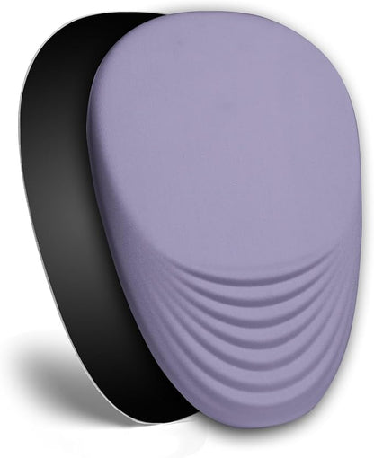 Ergonomic Mouse Pad with Wrist Rest Support,Mousepad Relief Carpal Tunnel Pain, Entire Memory Foam Mouse Pad with Non-Slip PU Base, Wireless Mouse Pad, Purple