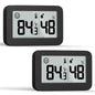 DOOMAY Mini Hygrometer Indoor Thermometer Digital Humidity Monitor 2-Pack
