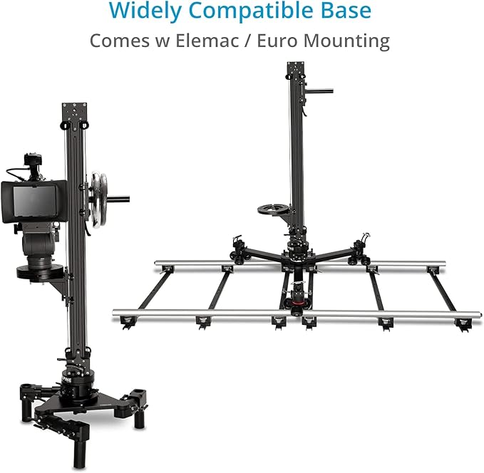Proaim Alpine Vertical Tower Mitchell Camera Slider w Euro Base + Bag Packing (SL-ALPN-01)