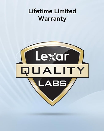 Lexar 256GB (2-PK) Professional SILVER PRO SD Card, UHS-II, C10, U3, V60, Full HD, 4K, Up To 280MB/s Read SDXC Memory Card, for Professional Photographer, Videographer, Enthusiast (LSDSIPR256G-B2NNU)
