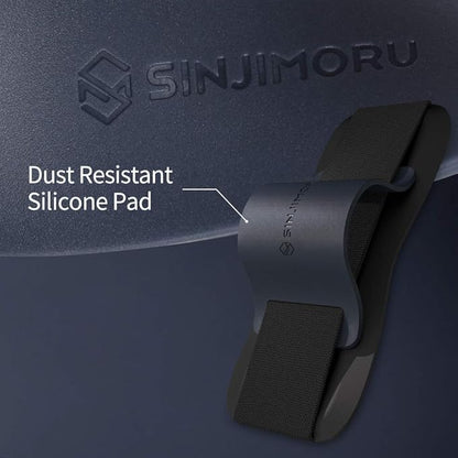 Sinjimoru Phone Grip with Silicone Band – Comfortable One-Hand Holder & Kickstand for Smartphones, Tablets, and eReaders for iPhone, Android, and Kindle Sinji Grip Silicone Teal