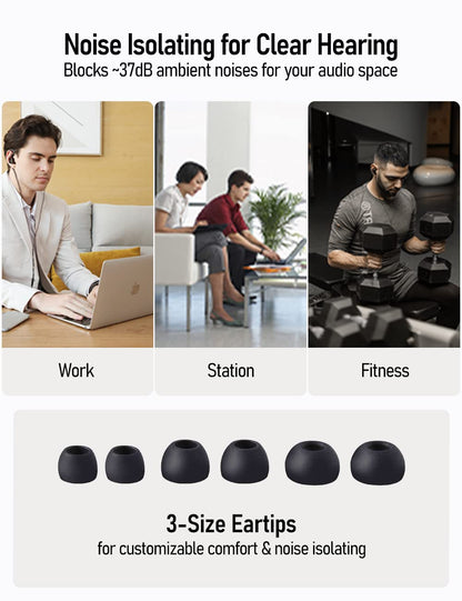 Audiovance Vibes 201 HiFi Wired Earbuds in Ear Monitor Headphones