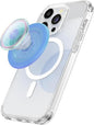 PopSockets Phone Grip for MagSafe, Magnetic Holder- Opalescent Blue