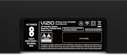 VIZIO 5.1 Soundbar SE, Wireless Subwoofer, Surround Sound w/Dolby Atmos & DTS:X, Bluetooth Speaker, QuickFit™ Compatible – SV510X-08 (New, 2024 Model)