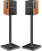 Perlegear Universal Speaker Stands for Surround Sound up to 22lbs - 28 Inch Bookshelf Speaker Stands for Bose, Polk, JBL, KEF, Klipsch & Others, Floor Speaker Stand with Cable Management 1Pair- PGSS6