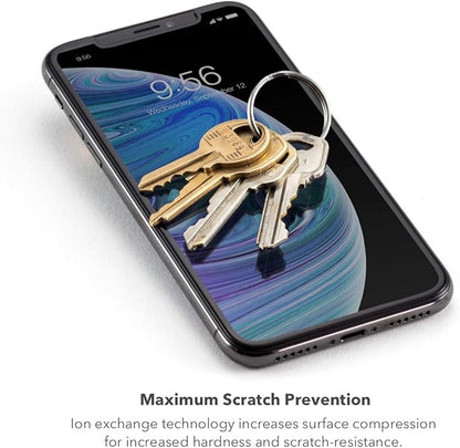 ZAGG InvisibleShield Glass Elite Screen Protector - Made for Apple iPhone 11 Pro Max and Xs Max- Case Friendly Screen - Impact & Scratch Protection (200103914)