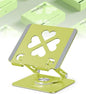 Tablet Stand for iPad,360° Rotating Desktop Holder - Aluminum Adjustable & Foldable Desk Holder for iPad Pro 12.9/11,Air 10.9,Samsung Tab S9,Portable Home/Office,Gift for Adults,Teens (Green)