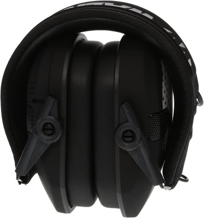 Walker's Razor Slim Ultra Low Profile Compact Design Adjustable Range Shooting Hunting Hearing Protection Electronic Earmuffs