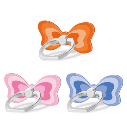 Bonoma Butterfly Phone Ring Holder, 3 Pack Universal Finger Ring Stand Grip Kickstand Ring, 360° Rotation Universal Stylish Stand Compatible with All Smartphones