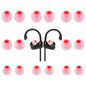 TSZYYM Earbud Tips Ear Bud Tips Soft Anti Slip Washable and Reusable Silicone Replacement Earbud Tips Fit Most in-Ear Earbuds(Inner Hole 3.8mm -5.1mm) 18pcs S M L