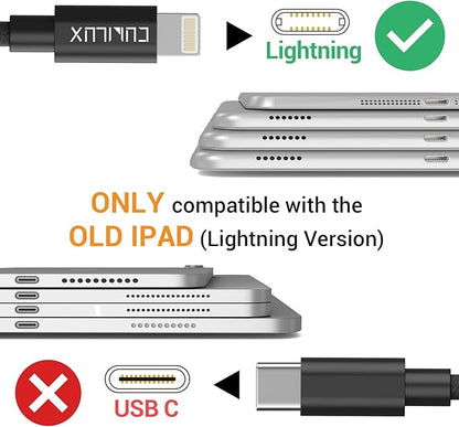 Cubilux Lightning Dual Headphone Splitter [Aluminum Case, Apple MFi Certified] Double 3.5mm Audio Jacks Splitter for 2 Earphones Compatible with iPhone 14 Pro Max 14 Plus/13/12/11/SE 2/Xr/Xs Max, iPad