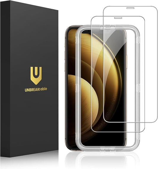 UNBREAKcable 2-Pack Screen Protector for iPhone 11 Pro/iPhone XS/iPhone X