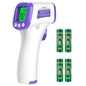 WWDOLL Thermometer for Adults Forehead Infrared Thermometer No Contact - High Caliber Sensor Digital Thermometer with LCD Display for Medical Offices, Hospitals - 4 Batteries Include